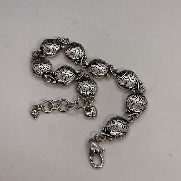 Brighton Etched Hearts Bracelet - Picture 2 of 3